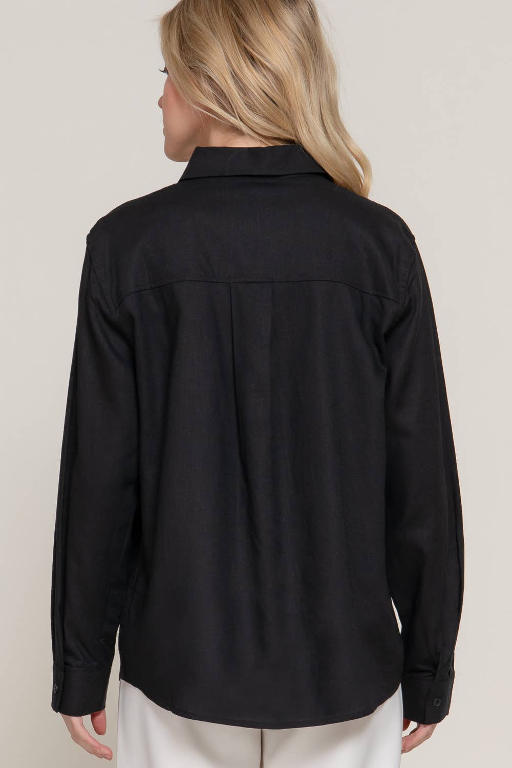 Long Sleeve Linen Shirt