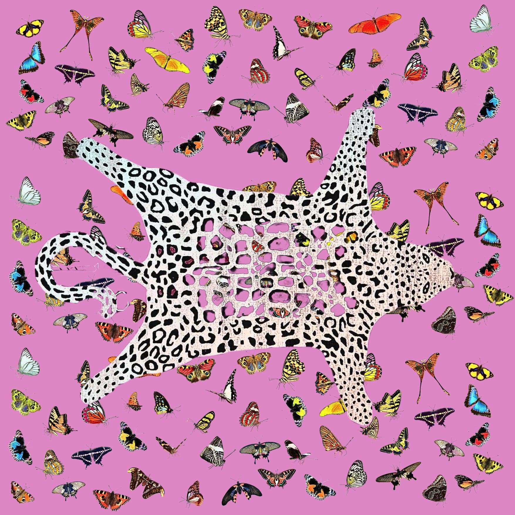 Vanity Tray: Pink Tiger