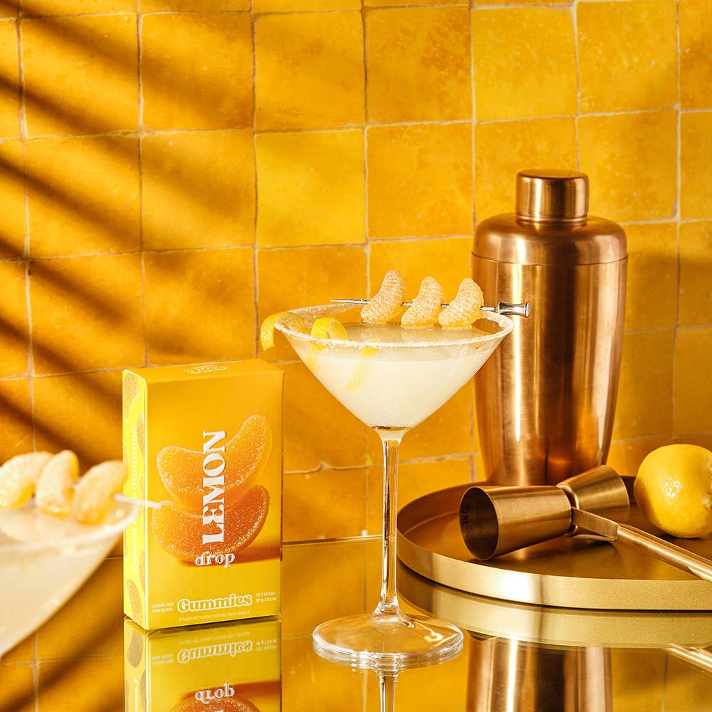 Lemon Drop Inspired Gummies