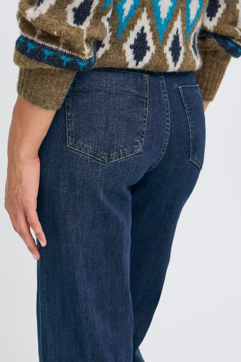 b. young Bykomma Button Jeans