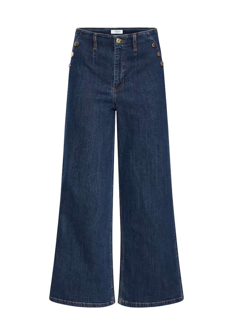 b. young Bykomma Button Jeans