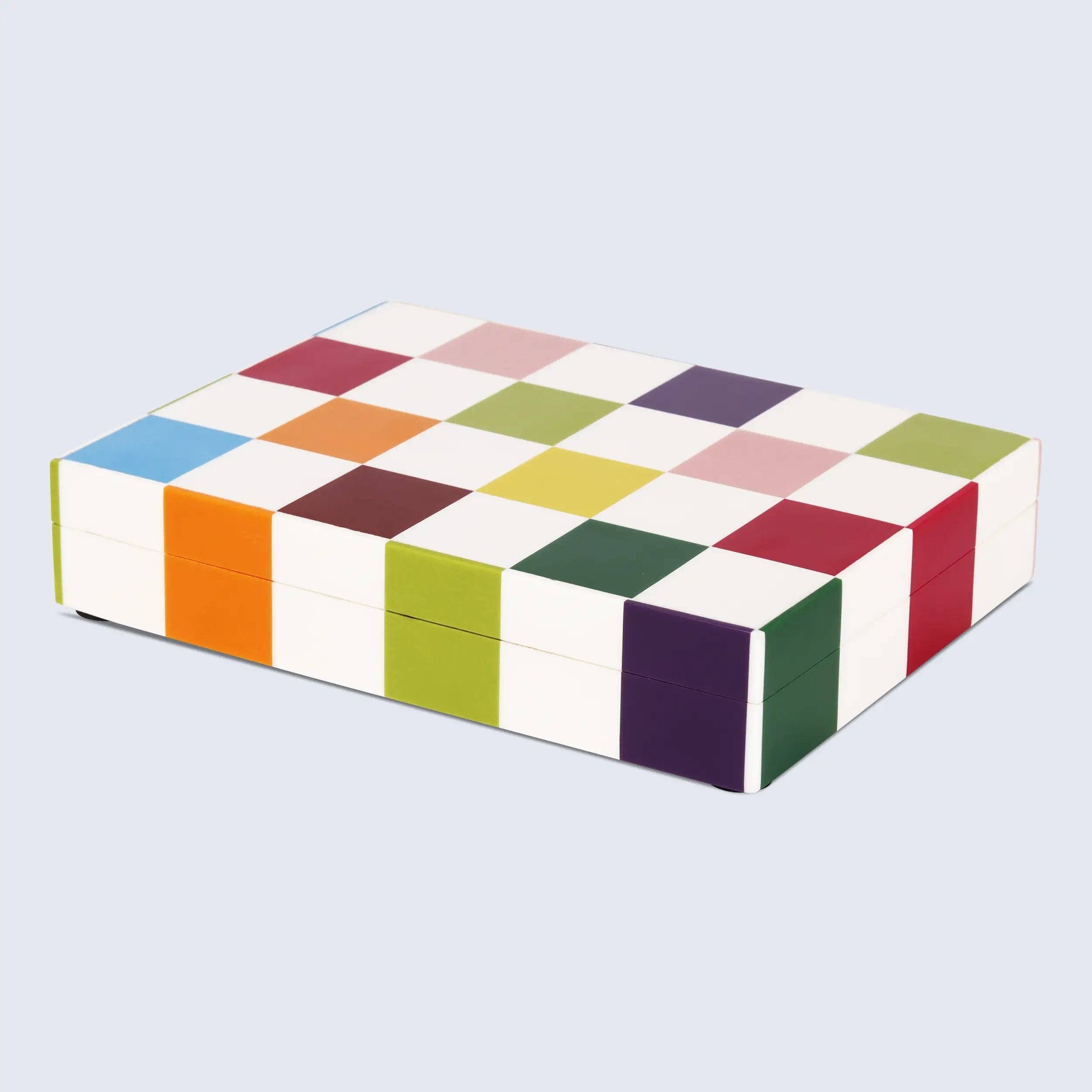 Colorful Geometric Decorative Box