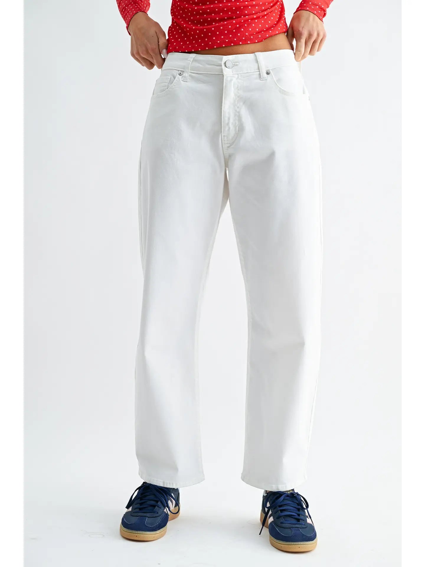JBD Stretch Twill Comfort Barrel Jean