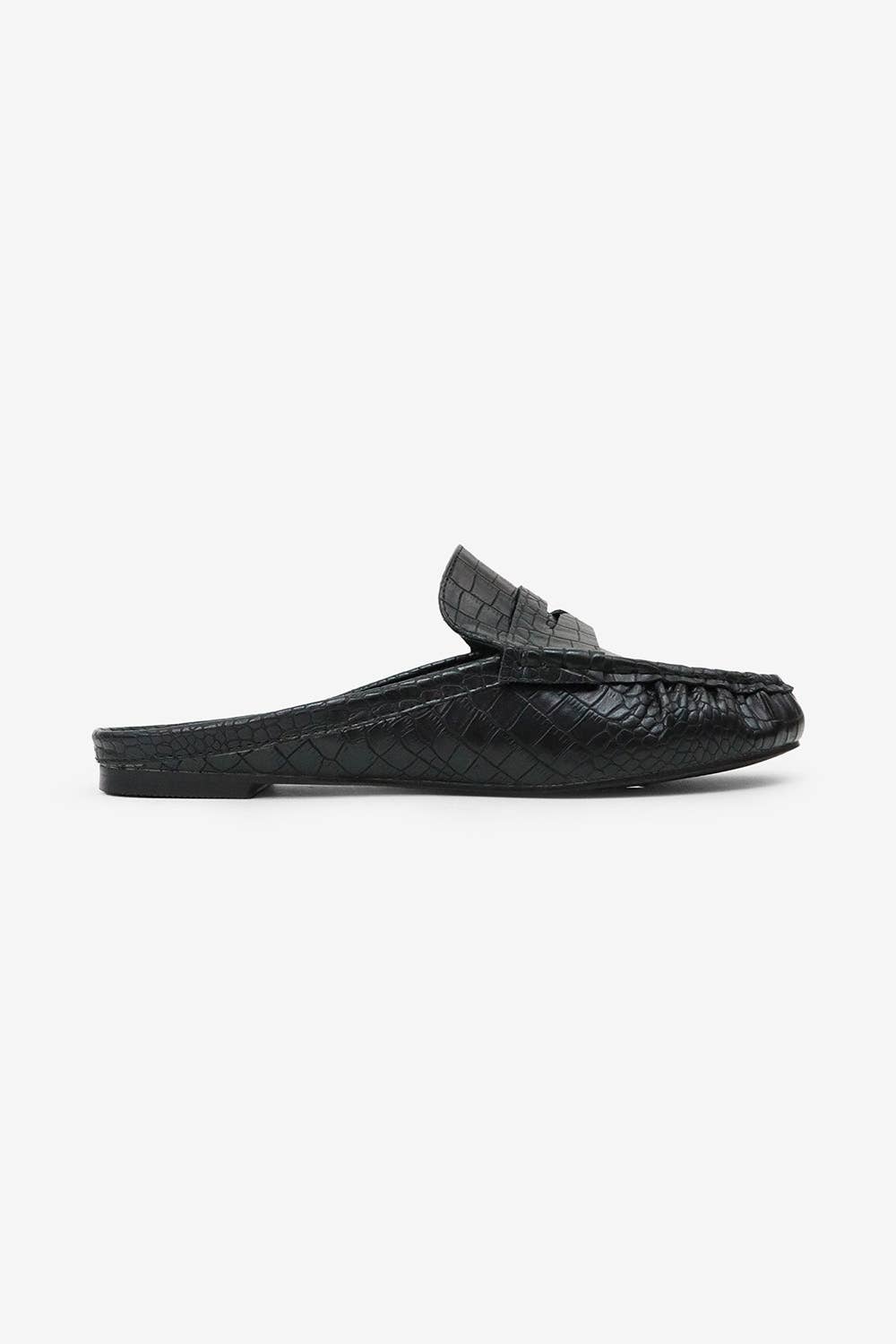 Croc Slip On Loafer Mules