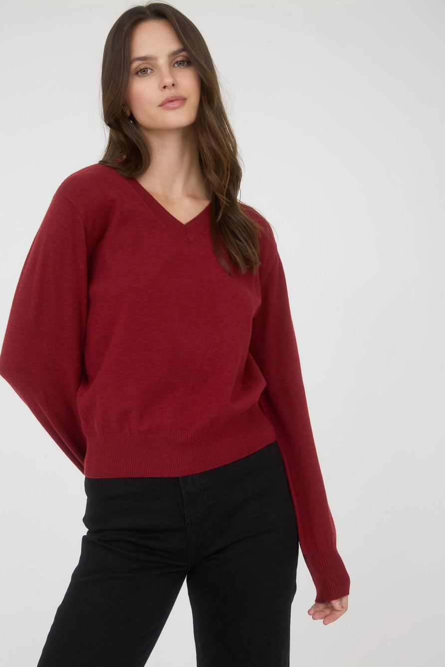 Classic V-Neck Sweater
