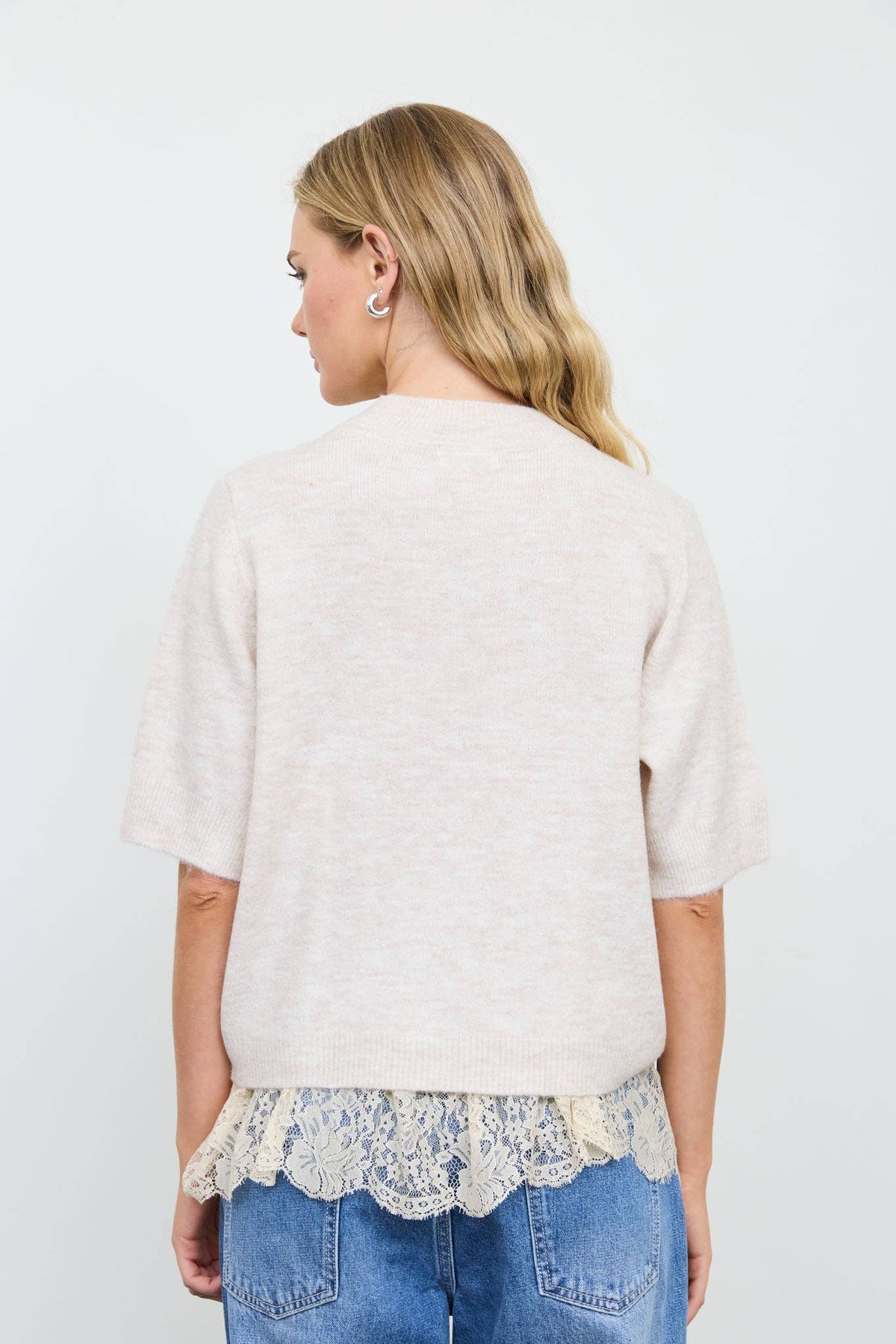 Crewneck SS Pullover Sweater