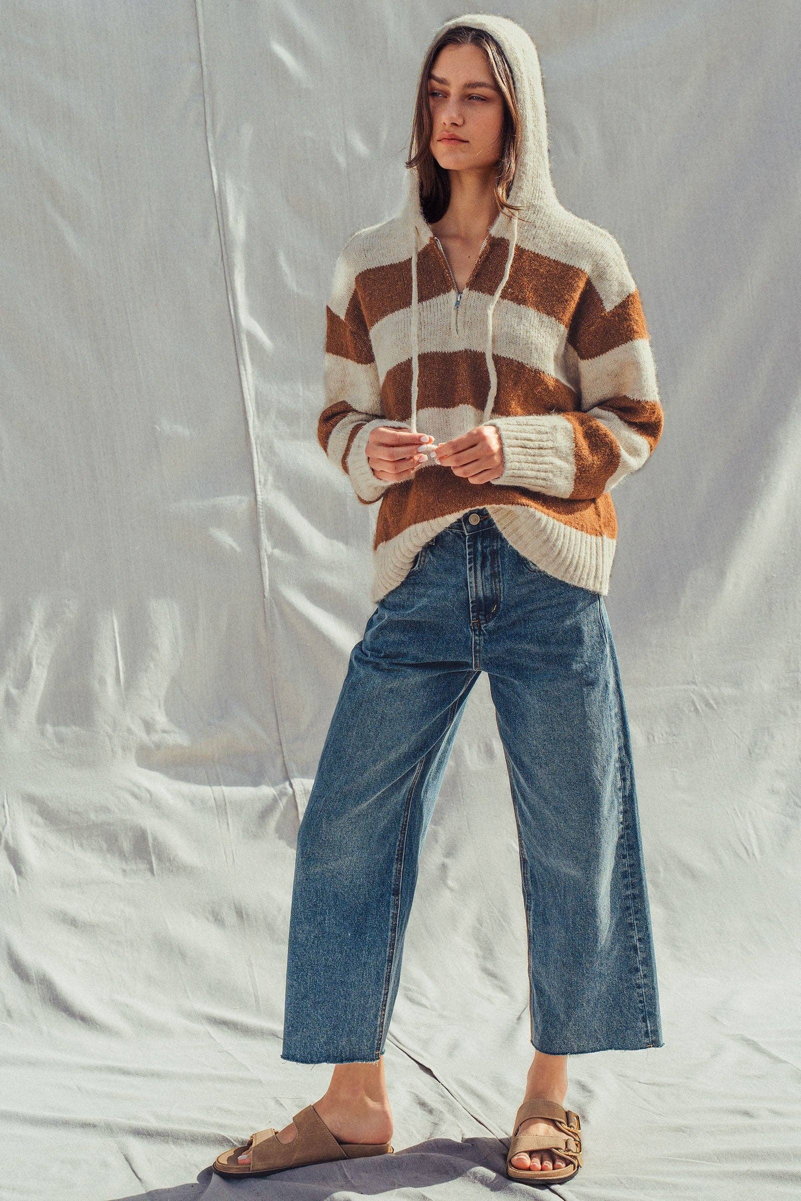 Wide Leg High Waist Jeans
