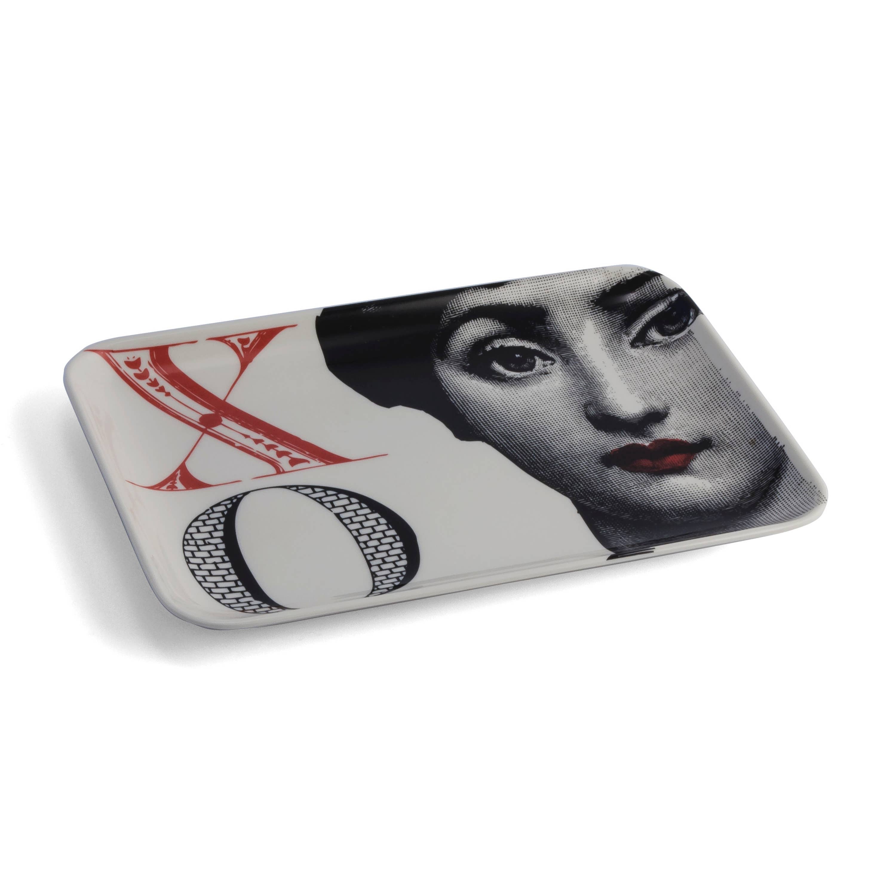 XO Alphabet  Melamine Tray