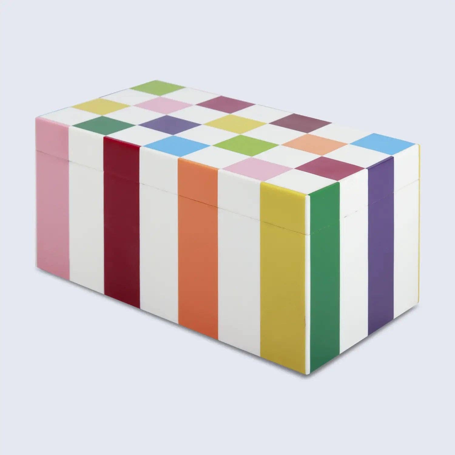 Colorful Geometric Decorative Box
