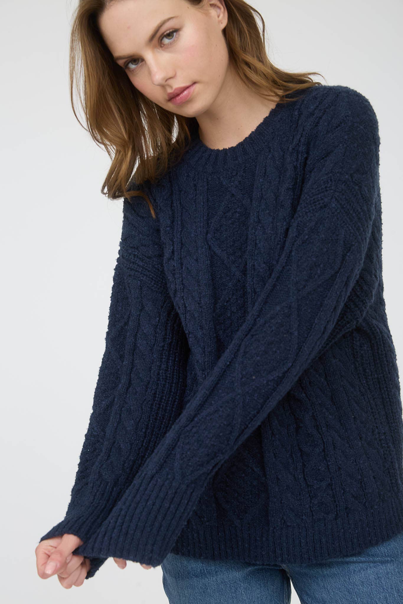 Cozy Cableknit Sweater