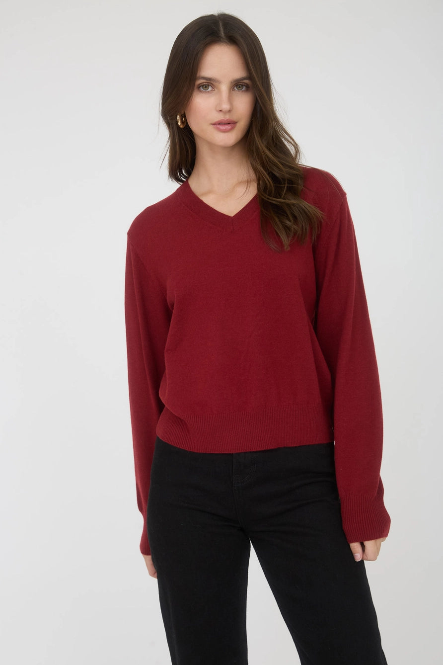 Classic V-Neck Sweater