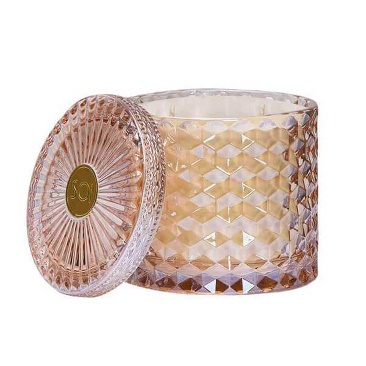 Alluring Amber Shimmer Double Wick Candle