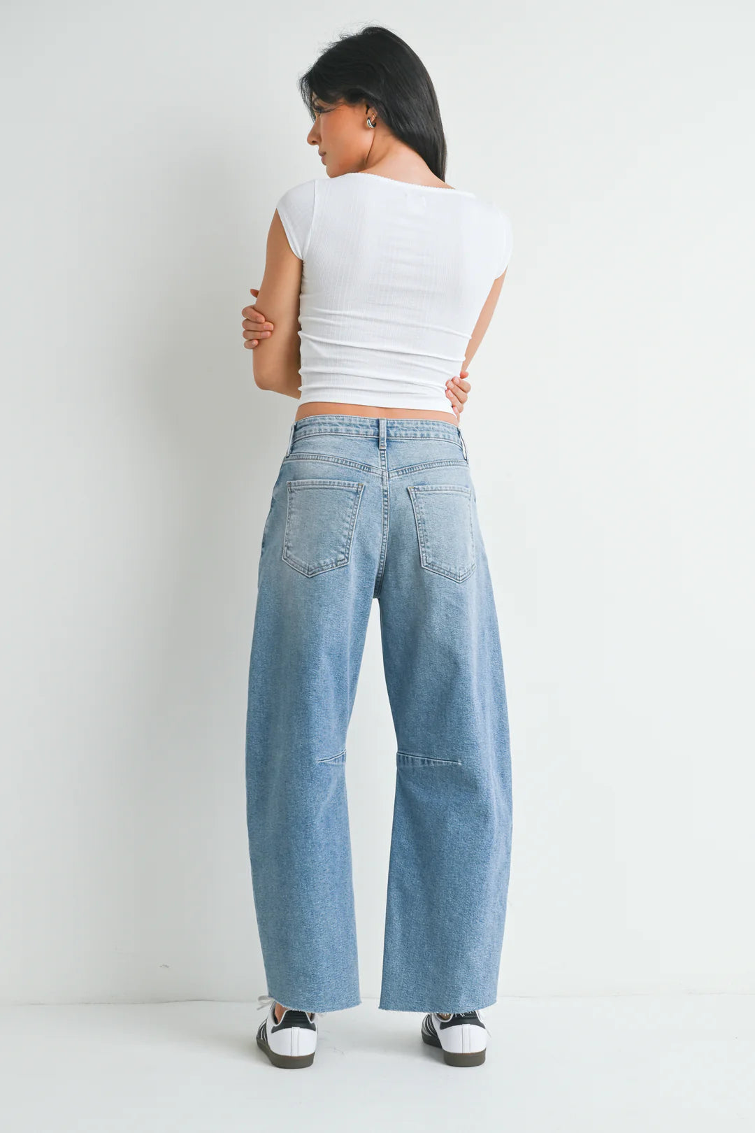 JBD Seamed Barrel Jean