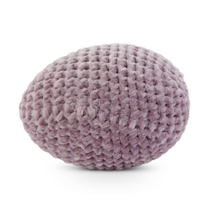 Crochet Easter Egg purple | MILK MONEY milkmoney.co | 	Home decor online, Modern home decor, Luxury home furnishings, Best home decor, Home accessories for sale, Living room furniture sets, Kitchen decor ideas, Wall art for home, Bathroom accessories, Vintage home decor, Minimalist home decor
