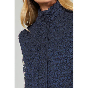 Cropped Quilting Vest navy front | MILK MONEY milkmoney.co | cute clothes for women. womens online clothing. trendy online clothing stores. womens casual clothing online. trendy clothes online. trendy women's clothing online. ladies online clothing stores. trendy women's clothing stores. cute female clothes.