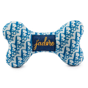 Dogior Bones Dog Toys back blue | MILK MONEY milkmoney.co | white elephant gift ideas, gift, mother's day gift ideas, white elephant gift, gift shops near me'