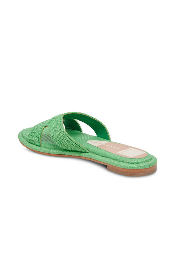 Dolce Vita Atomic Sandals seaglass side | MILK MONEY milkmoney.co | cute sandals for women. cute slides for women. trendy womens sandals. women sandals online. pretty sandals for women. cute slides womens.