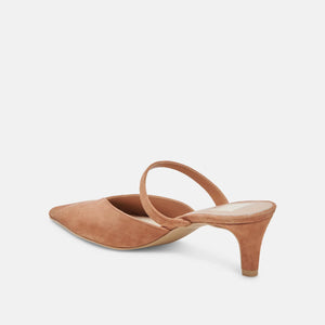 Dolce Vita Kanika Mid Heels tan side | MILK MONEY milkmoney.co | cute shoes for women. ladies shoes. nice shoes for women. footwear for women. ladies shoes online. ladies footwear. womens shoes and boots. pretty shoes for women. beautiful shoes for women. 
 