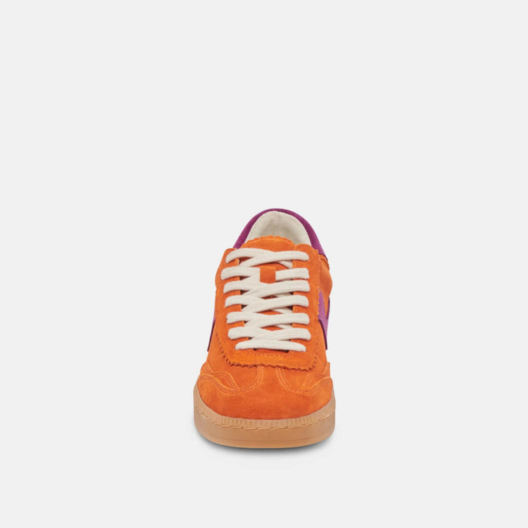 Dolce Vita Notice Sneakers orange front | MILK MONEY milkmoney.co | cute shoes for women. ladies shoes. nice shoes for women. footwear for women. ladies shoes online. ladies footwear. womens shoes and boots. pretty shoes for women. beautiful shoes for women. 
