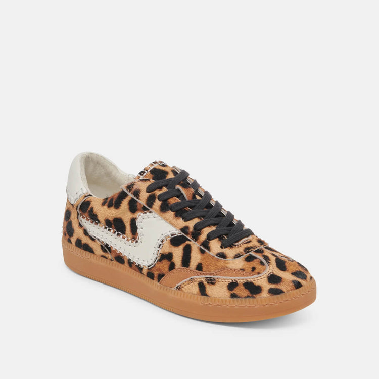 Dolce Vita Notice Stitch Sneakers leopard side | MILK MONEY milkmoney.co | cute shoes for women. ladies shoes. nice shoes for women. footwear for women. ladies shoes online. ladies footwear. womens shoes and boots. pretty shoes for women. beautiful shoes for women. 
