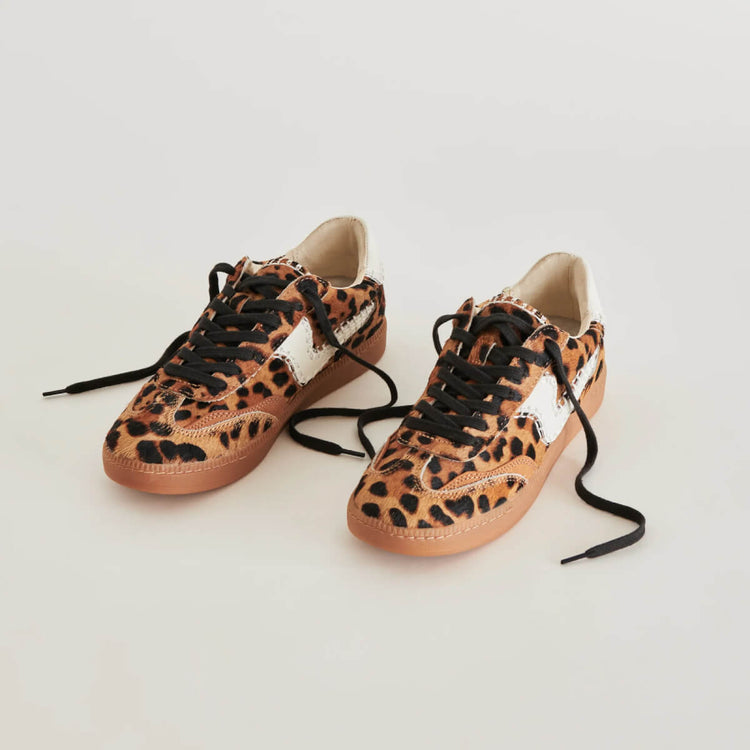 Dolce Vita Notice Stitch Sneakers leopard side | MILK MONEY milkmoney.co | cute shoes for women. ladies shoes. nice shoes for women. footwear for women. ladies shoes online. ladies footwear. womens shoes and boots. pretty shoes for women. beautiful shoes for women. 
