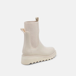 Dolce Vita Tropic H2O Boots ivory patent side | MILK MONEY milkmoney.co | cute shoes for women. ladies shoes. nice shoes for women. ladies shoes online. ladies footwear. womens shoes and boots. pretty shoes for women. beautiful shoes for women.
