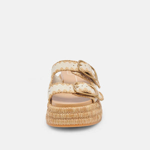 Dolce Vita Wanika Sandals sand front | MILK MONEY milkmoney.co | cute sandals for women. cute slides for women. trendy womens sandals. women sandals online. pretty sandals for women. cute slides womens.