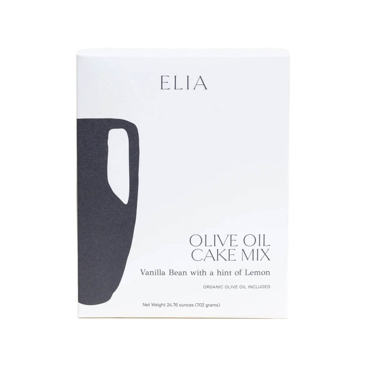 Elia Organic Olive Oil Vanilla with a hint of Lemon Olive Oil Cake Mix | MILK MONEY milkmoney.co | cute gift, cute gifts for baking, holiday gift