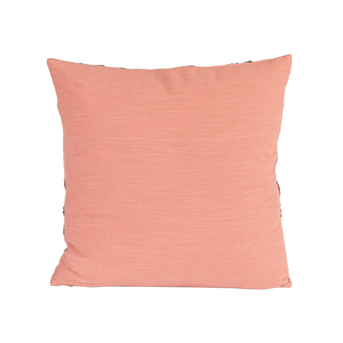 Embroidered Tiger & Flowers Square Pillow  pink back | MILK MONEY milkmoney.co | 	Home decor online, Modern home decor, Luxury home furnishings, Best home decor, Home accessories for sale, Living room furniture sets, Kitchen decor ideas, Wall art for home, Bathroom accessories, Vintage home decor, Minimalist home decor
