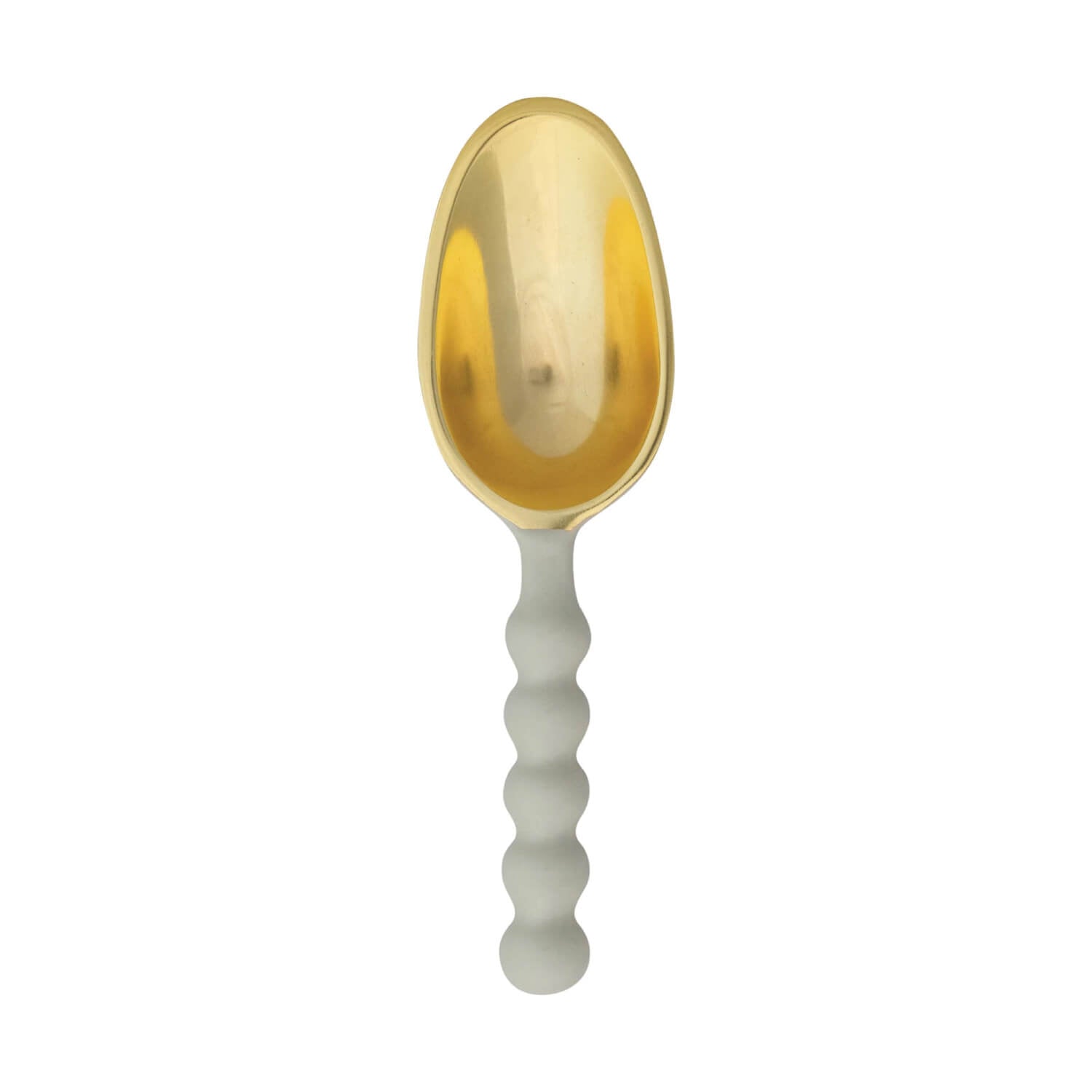 Enameled Aluminum Ice Scoop  front mint | MILK MONEY milkmoney.co | 	Home decor online, Modern home decor, Luxury home furnishings, Best home decor, Home accessories for sale, Living room furniture sets, Kitchen decor ideas, Wall art for home, Bathroom accessories, Vintage home decor, Minimalist home decor
