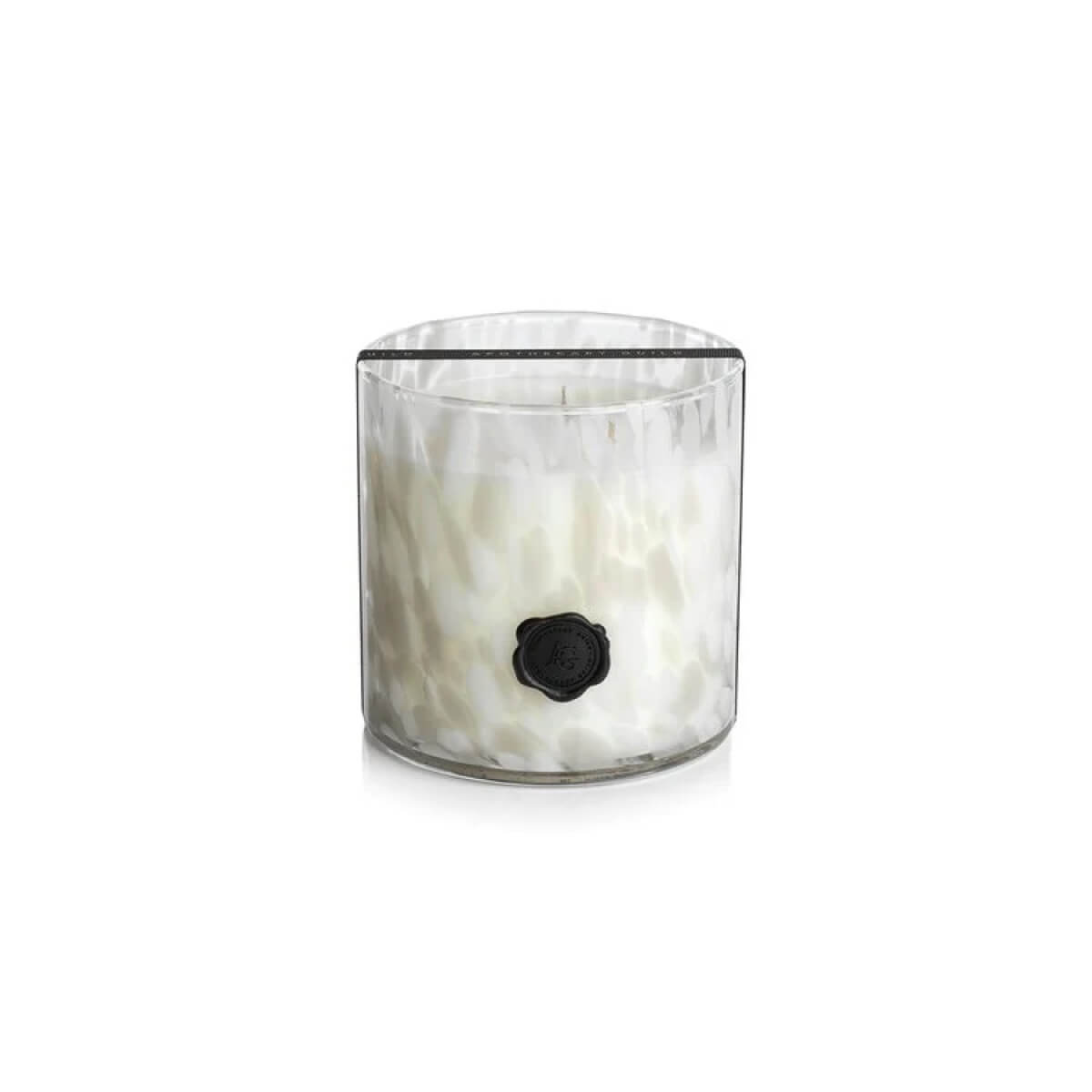 Gardenia Opal Glass 3-Wick Candle