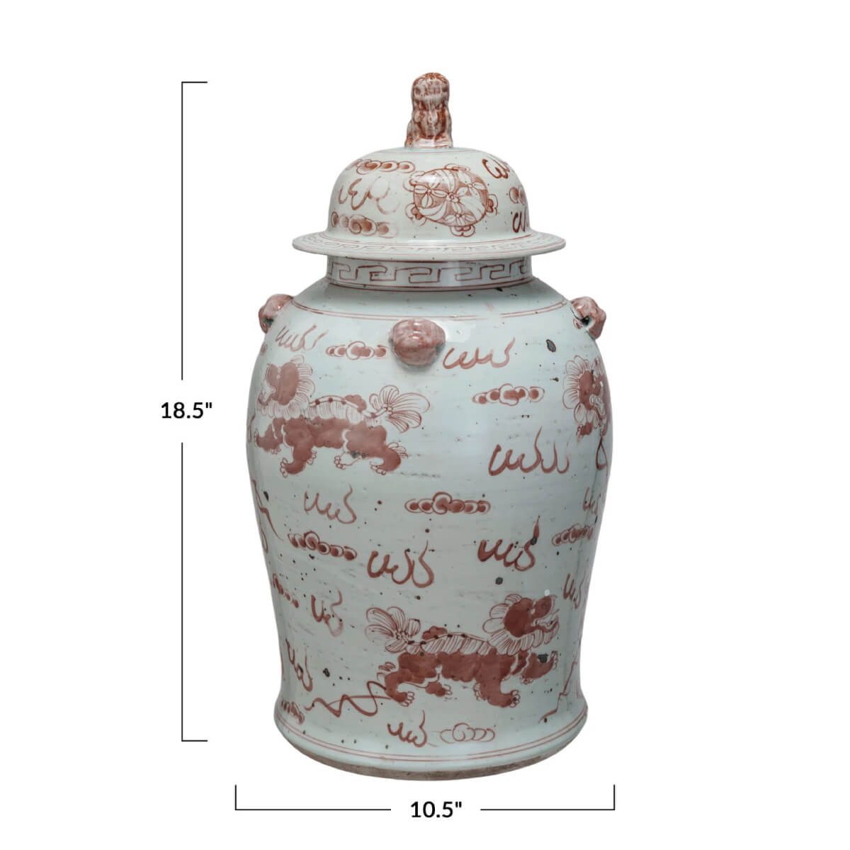 Hand-Painted Porcelain Ginger Jar  front | MILK MONEY milkmoney.co | 	Home decor online, Modern home decor, Luxury home furnishings, Best home decor, Home accessories for sale, Living room furniture sets, Kitchen decor ideas, Wall art for home, Bathroom accessories, Vintage home decor, Minimalist home decor
