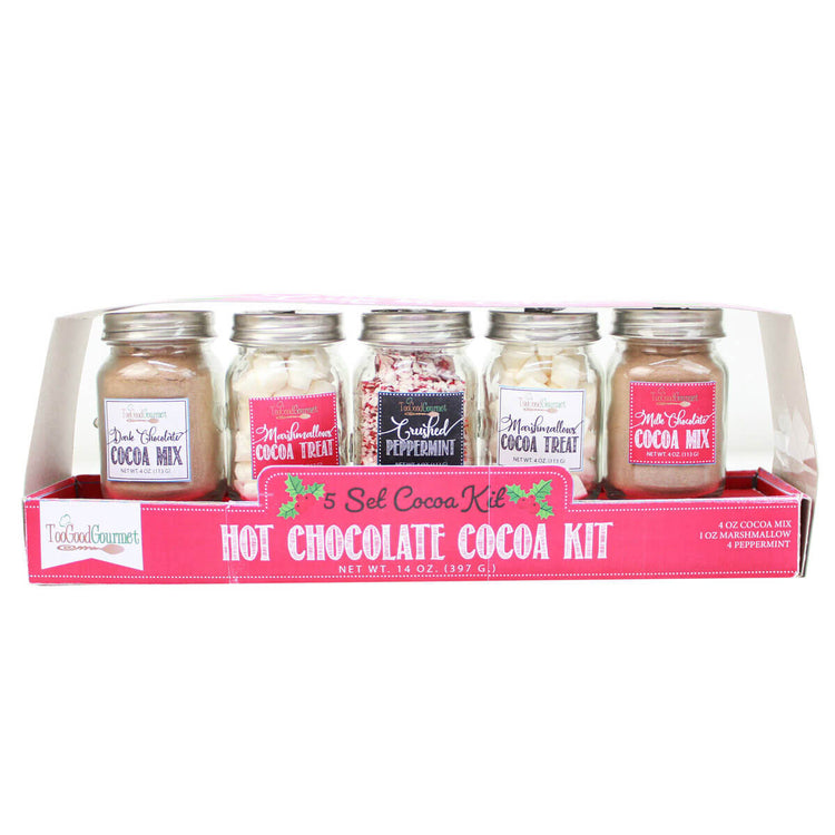Hot Chocolate Cocoa Bar Kit  front | MILK MONEY milkmoney.co | gift