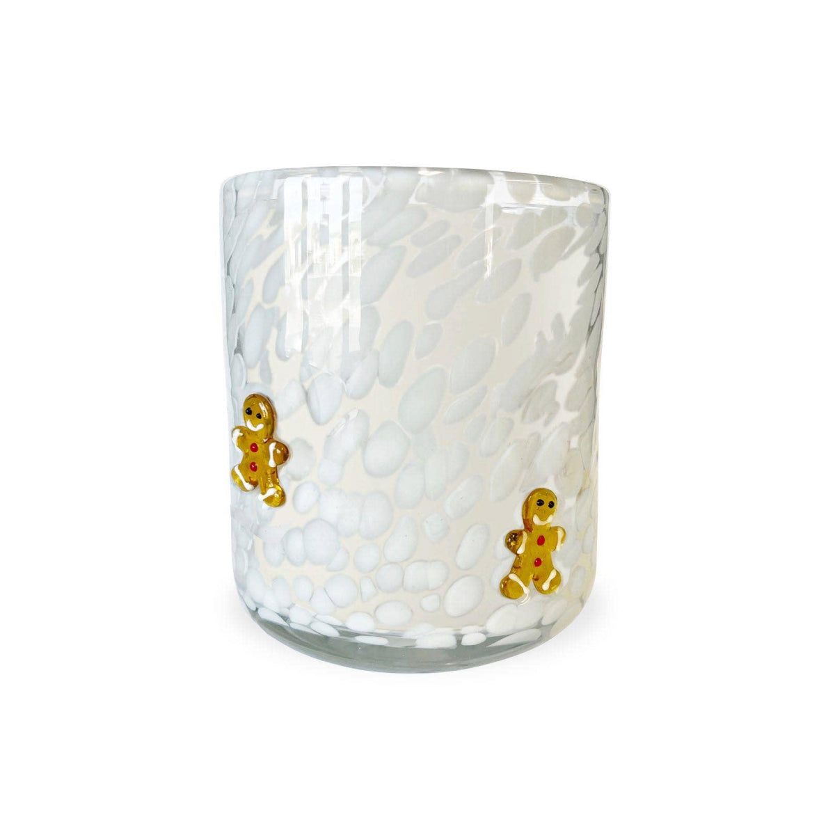 Icon Gingerbread Man Holiday Candle