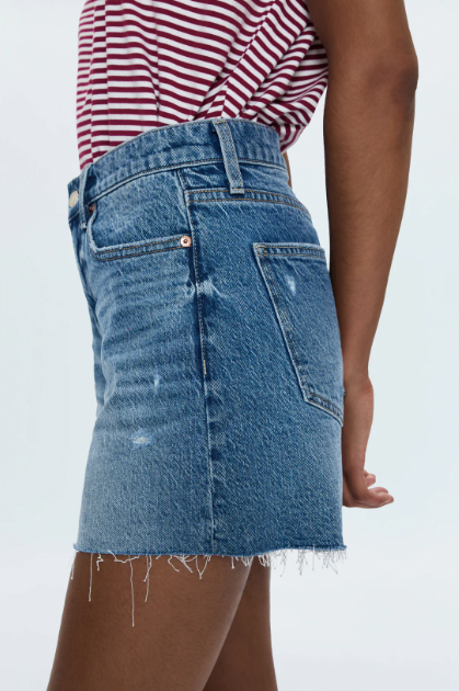 Pistola Kennedy Relaxed Mid Rise Cut Off Short