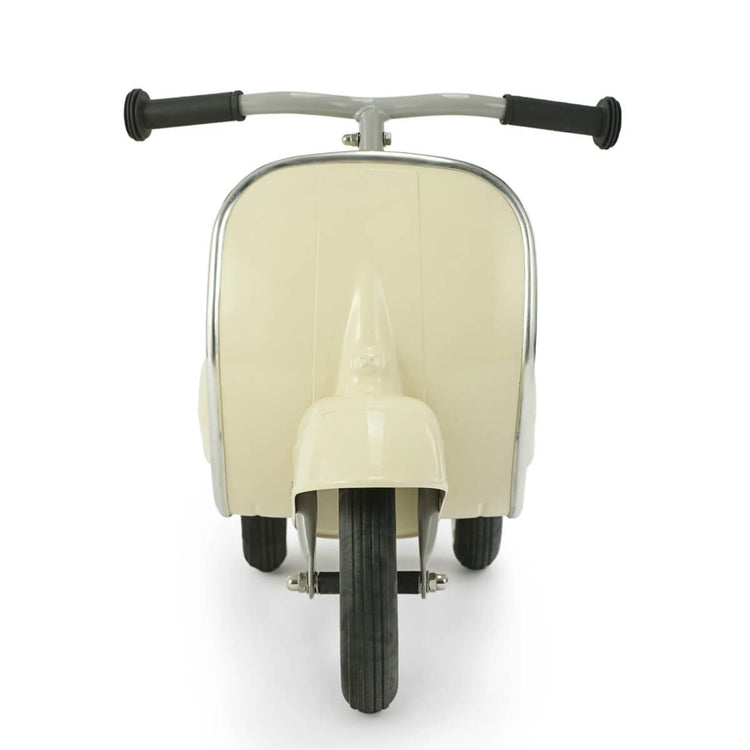 Kid's Primo Sierra Ride-On Scooter cream front | MILK MONEY milkmoney.co | white elephant gift ideas, gift, mother's day gift ideas, white elephant gift, gift shops near me, cute home decor, mother's day gift, cute home accents, handmade in USA, elegant home decor