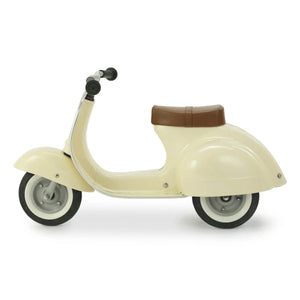 Kid's Primo Sierra Ride-On Scooter cream side | MILK MONEY milkmoney.co | white elephant gift ideas, gift, mother's day gift ideas, white elephant gift, gift shops near me, cute home decor, mother's day gift, cute home accents, handmade in USA, elegant home decor