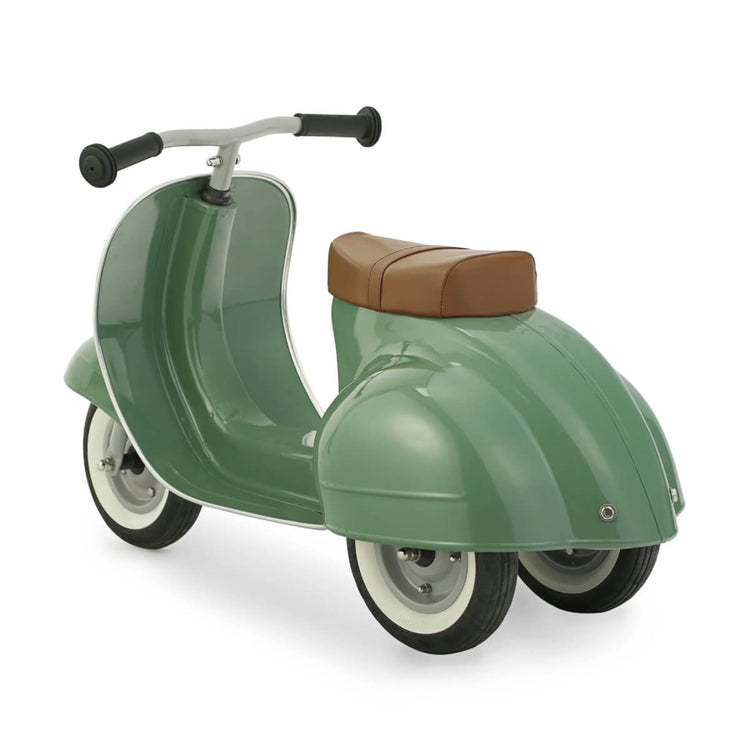 Kid's Primo Sierra Ride-On Scooter green back | MILK MONEY milkmoney.co | white elephant gift ideas, gift, mother's day gift ideas, white elephant gift, gift shops near me, cute home decor, mother's day gift, cute home accents, handmade in USA, elegant home decor