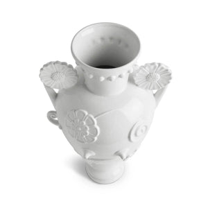 L'Objet Pantheon Persephone Amphora white top | MILK MONEY | milkmoney.co | home decor, cute home decor, luxury home decor