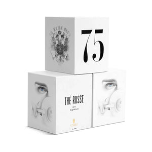 L'Objet Thé Russe No.75 Candle - 3 Wick set | MILK MONEY milkmoney.co | white elephant gift ideas, gift, mother's day gift ideas, white elephant gift, gift shops near me, cute home decor, mother's day gift, cute home accents, handmade in USA, elegant home decor
