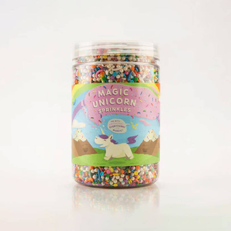 Magic Unicorn Sprinkles! front | MILK MONEY milkmoney.co | white elephant gift ideas, gift, mother's day gift ideas, white elephant gift, gift shops near me, cute home decor, mother's day gift, cute home accents, handmade in USA, elegant home decor