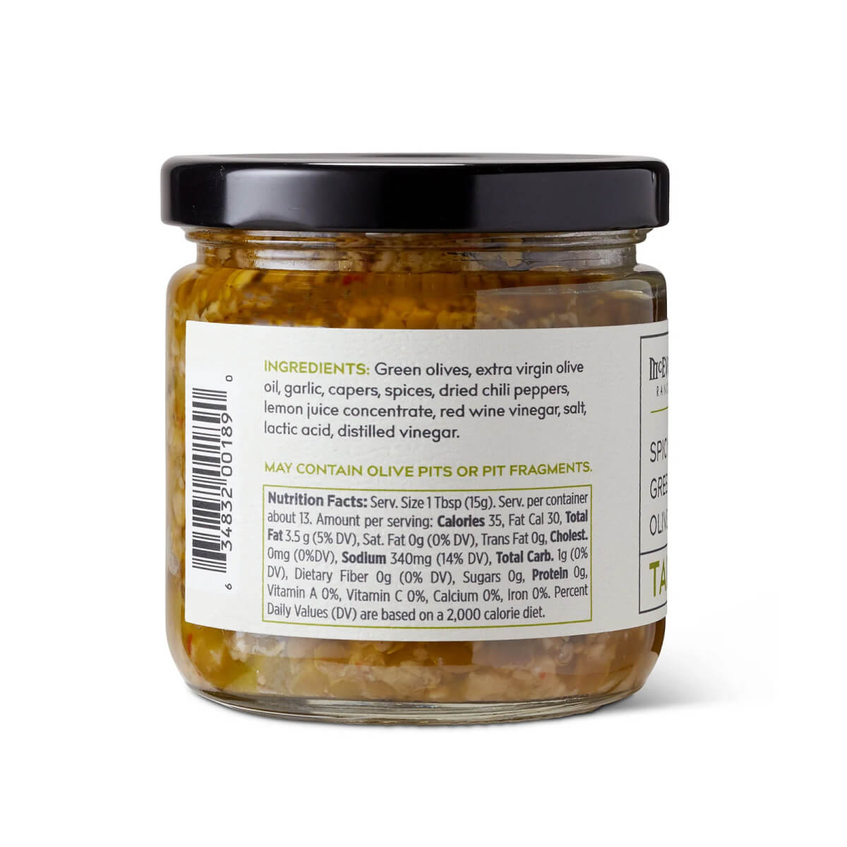 McEvoy Ranch Spicy Green Olive Tapenade
