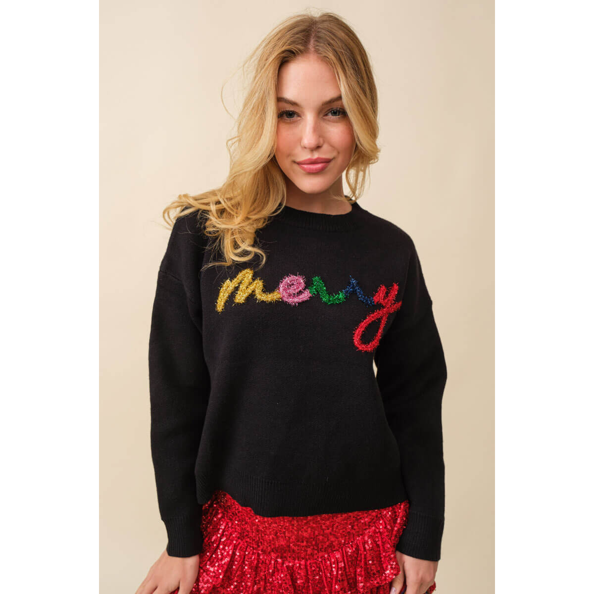 Merry Letters Christmas Sweater