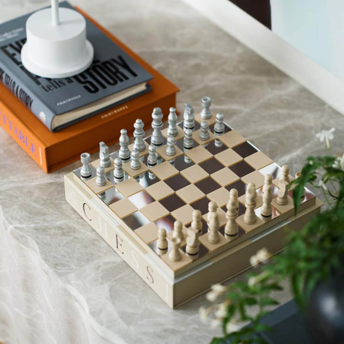 Mirror Chess Set Board Game