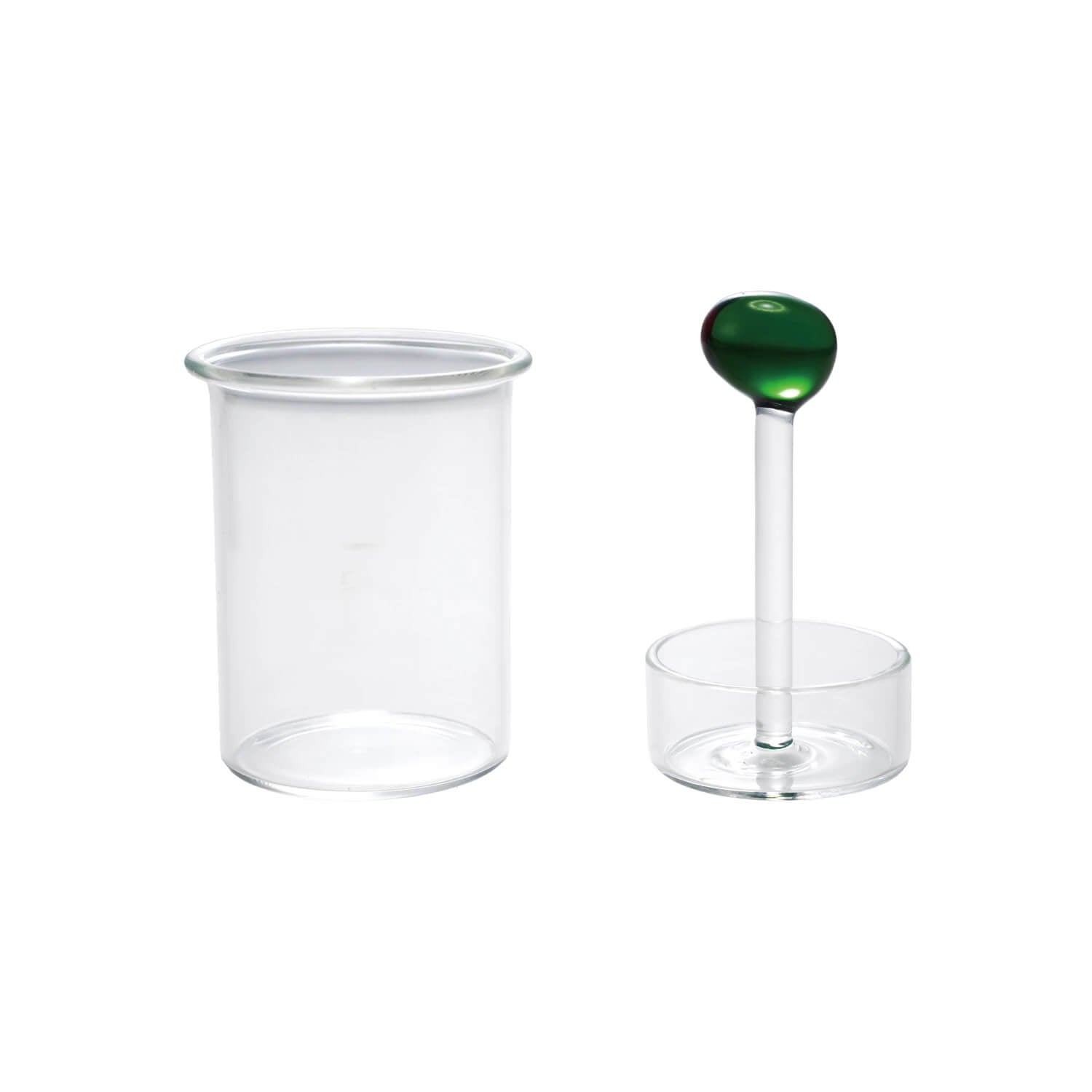 Olive Glass Toothpick Holder green front | MILK MONEY milkmoney.co | 	Home decor online, Modern home decor, Luxury home furnishings, Best home decor, Home accessories for sale, Living room furniture sets, Kitchen decor ideas, Wall art for home, Bathroom accessories, Vintage home decor, Minimalist home decor
