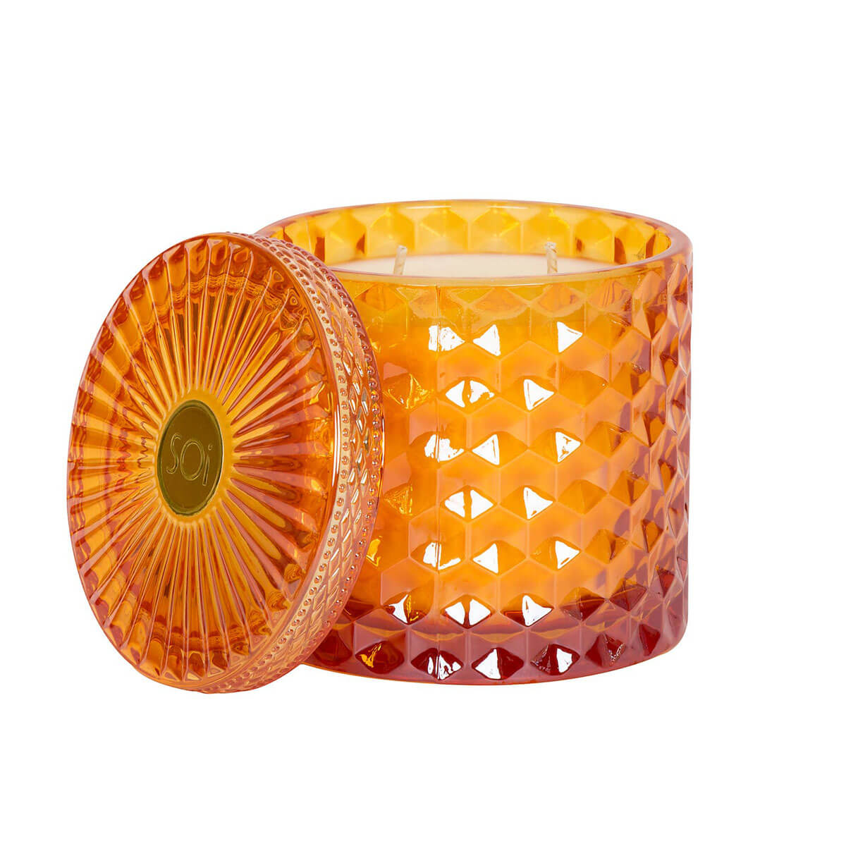 Pomander Shimmer Shimmer Double Wick Candle front | MILK MONEY milkmoney.co | cute gifts