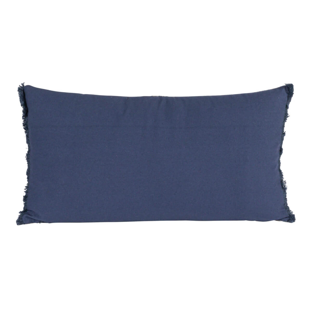 Printed Velvet Lumbar Pillow w/ Fringe back blue | MILK MONEY milkmoney.co | 	Home decor online, Modern home decor, Luxury home furnishings, Best home decor, Home accessories for sale, Living room furniture sets, Kitchen decor ideas, Wall art for home, Bathroom accessories, Vintage home decor, Minimalist home decor
