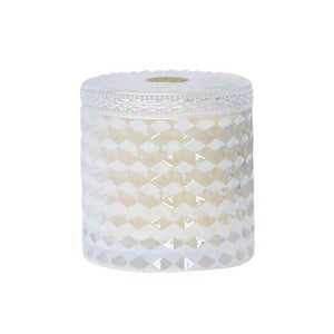 Prosecco Shimmer Double Wick Candle front white | MILK MONEY milkmoney.co | soy wax candles, small candles. natural candles, organic candles, scented soy candles, concrete candle, hand poured candles, hand poured soy candles, cement candle, hand poured soy wax candles, scented hand poured candles, hand poured scented candles
