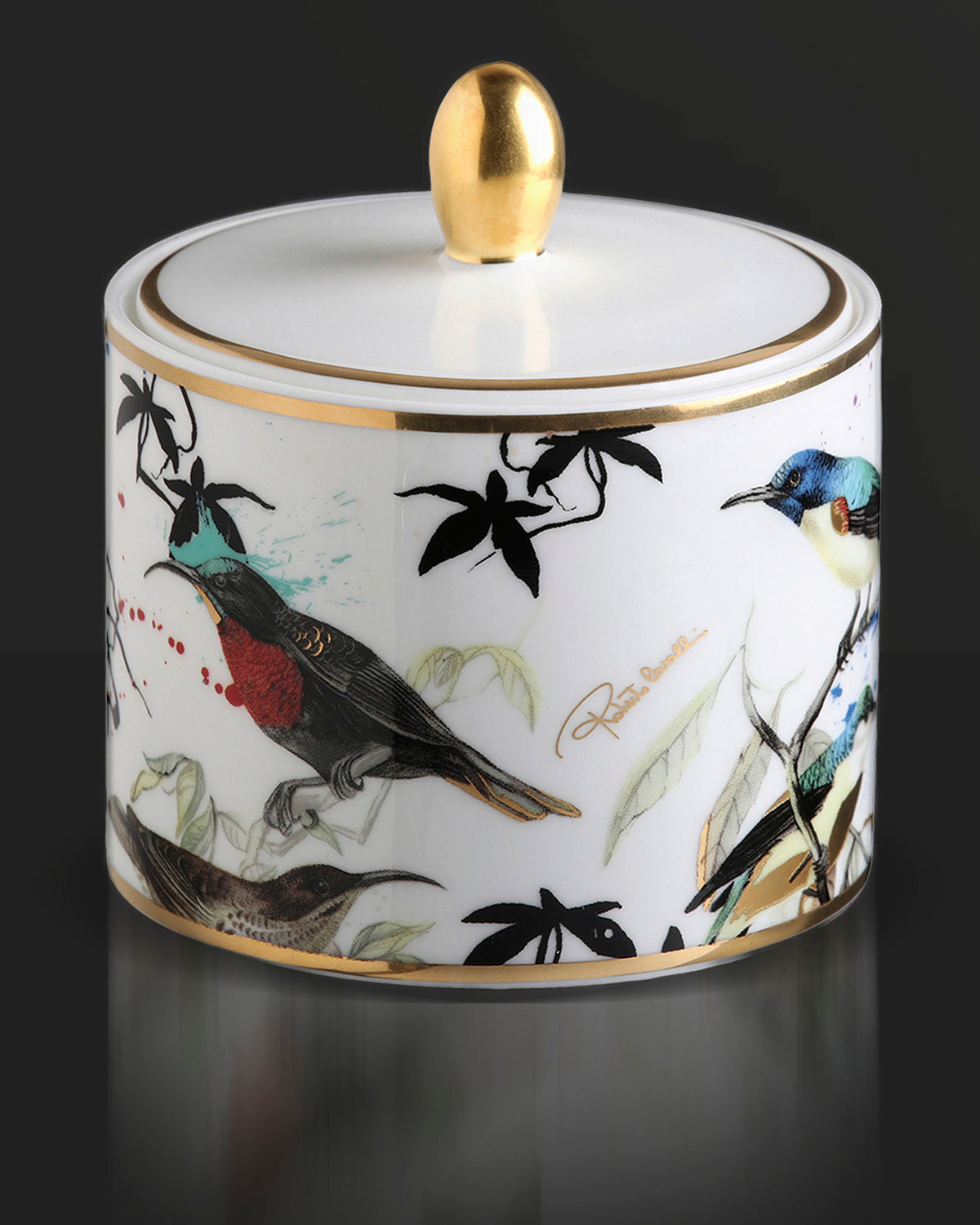 Garden Birds Sugar Pot