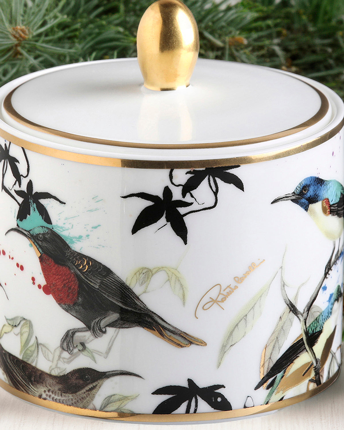Garden Birds Sugar Pot